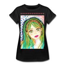 Cargar imagen en el visor de la galería, Camiseta de mujer modelo CLAUDIA "Penélope"