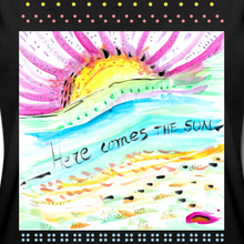 Cargar imagen en el visor de la galería, Camiseta de mujer modelo CLAUDIA "Here comes the sun v.1"