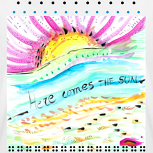 Cargar imagen en el visor de la galería, Camiseta de mujer modelo CLAUDIA "Here comes the sun v.2"