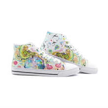 Cargar imagen en el visor de la galería, Unisex High Top Canvas Shoes