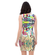 Cargar imagen en el visor de la galería, Vestido ajustado "Buena Suerte"