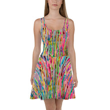 Cargar imagen en el visor de la galería, Vestido skater "A Rayas n.1"