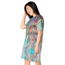 Cargar imagen en el visor de la galería, Vestido camiseta "Free Spirit"