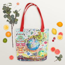 Cargar imagen en el visor de la galería, Bolso Shopper "En el mundo del Principito"