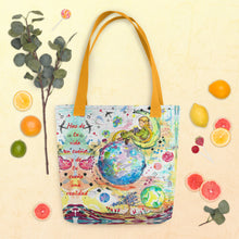 Cargar imagen en el visor de la galería, Bolso Shopper "En el mundo del Principito"