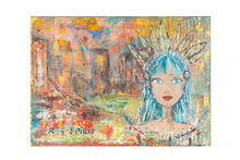 Cargar imagen en el visor de la galería, Bolso modelo JEWEL OF JOY "Blue eyes, sigue tu propio camino n.5"