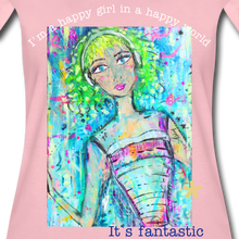 Cargar imagen en el visor de la galería, Camiseta ajustada de mujer modelo LEIA Jane n.1 (ÚLTIMAS UNIDADES)