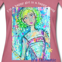 Cargar imagen en el visor de la galería, Camiseta ajustada de mujer modelo LEIA Jane n.2 (ÚLTIMAS UNIDADES)