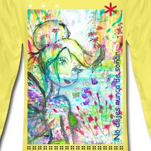 Cargar imagen en el visor de la galería, Camiseta manga larga niña (2 a 8 años) "Mi Campanilla"