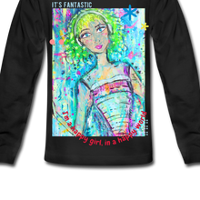 Cargar imagen en el visor de la galería, Camiseta manga larga niña (2 a 8 años) "Jane, a happy girl"