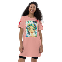 Cargar imagen en el visor de la galería, Vestido camiseta "Entre estrellas"