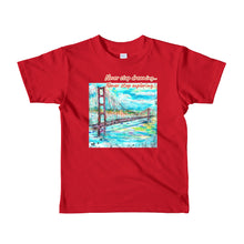 Cargar imagen en el visor de la galería, Camiseta de manga corta niño de 2 a 6 años modelo SAMBA "San Francisco"