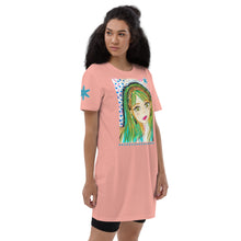 Cargar imagen en el visor de la galería, Vestido camiseta "Penélope"