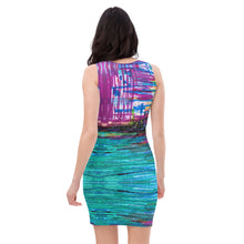 Cargar imagen en el visor de la galería, Vestido ajustado "Luces de la bahía"