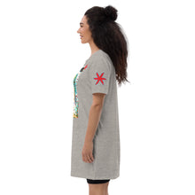 Cargar imagen en el visor de la galería, Vestido camiseta "Entre estrellas"