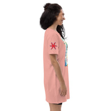 Cargar imagen en el visor de la galería, Vestido camiseta "Entre estrellas"