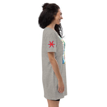 Cargar imagen en el visor de la galería, Vestido camiseta "Entre estrellas"