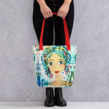 Cargar imagen en el visor de la galería, Bolso Shopper "Entre estrellas"
