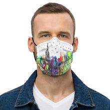 Cargar imagen en el visor de la galería, Mascarilla ajustable "New York"