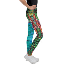 Cargar imagen en el visor de la galería, Leggings júnior "Luces en la bahía"