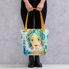 Cargar imagen en el visor de la galería, Bolso Shopper "Entre estrellas"
