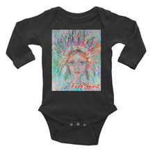 Cargar imagen en el visor de la galería, Body de manga larga para bebé de 6 a 18 meses modelo RABBIT "Free Spirit"