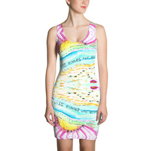 Cargar imagen en el visor de la galería, Vestido ajustado "Here comes the sun"