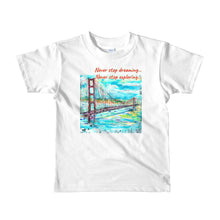 Cargar imagen en el visor de la galería, Camiseta de manga corta niño de 2 a 6 años modelo SAMBA "San Francisco"