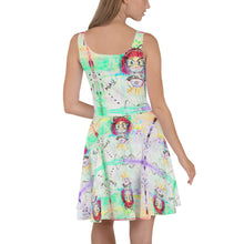 Cargar imagen en el visor de la galería, Vestido skater "Miau"