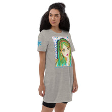 Cargar imagen en el visor de la galería, Vestido camiseta "Penélope"