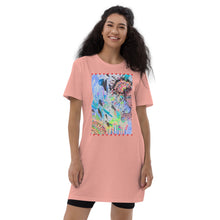 Cargar imagen en el visor de la galería, Vestido camiseta "Mandalina"