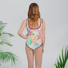 Cargar imagen en el visor de la galería, Bañador de niñas de 8 a 20 años "Pink Lady n.2"