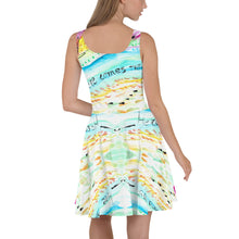 Cargar imagen en el visor de la galería, Vestido skater "Here comes the sun"