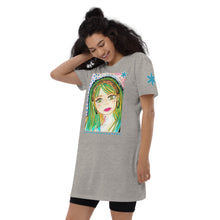 Cargar imagen en el visor de la galería, Vestido camiseta "Penélope"