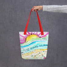 Cargar imagen en el visor de la galería, Bolso Shopper "Here comes the sun"
