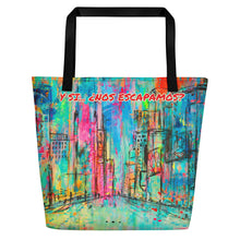 Cargar imagen en el visor de la galería, Bolso modelo BIG "Y si...¿Nos escapamos?"