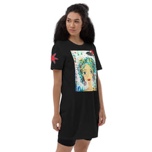 Cargar imagen en el visor de la galería, Vestido camiseta "Entre estrellas"
