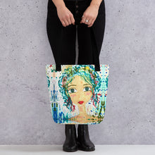 Cargar imagen en el visor de la galería, Bolso Shopper "Entre estrellas"