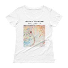 Cargar imagen en el visor de la galería, Camiseta con cuello redondo modelo ABRIL "Superhéroes"