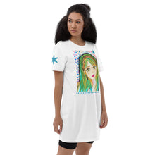 Cargar imagen en el visor de la galería, Vestido camiseta "Penélope"