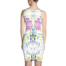Cargar imagen en el visor de la galería, Vestido ajustado "Flores raras"