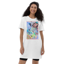 Cargar imagen en el visor de la galería, Vestido camiseta "Mandalina"