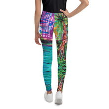 Cargar imagen en el visor de la galería, Leggings júnior "Luces en la bahía"