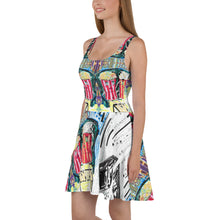 Cargar imagen en el visor de la galería, Vestido skater "Tarde de cine"