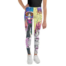 Cargar imagen en el visor de la galería, Leggings junior "Bailando con flores"