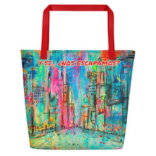 Cargar imagen en el visor de la galería, Bolso modelo BIG "Y si...¿Nos escapamos?"