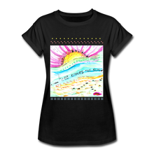 Cargar imagen en el visor de la galería, Camiseta de mujer modelo CLAUDIA  &quot;Here comes the sun v.1&quot;
