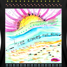 Cargar imagen en el visor de la galería, Camiseta de mujer modelo CLAUDIA  &quot;Here comes the sun v.1&quot;
