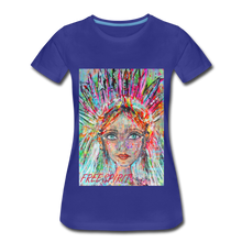 Cargar imagen en el visor de la galería, Camiseta ajustada de mujer modelo LEIA  Free Spirit n.2 (ÚLTIMAS UNIDADES)
