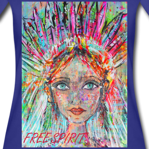 Camiseta ajustada de mujer modelo LEIA  Free Spirit n.2 (ÚLTIMAS UNIDADES)